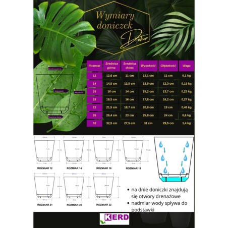 14 cm wzór ZŁOTO ANTYCZNE Doniczka z podstawką klasyczna elegancka rustykalna starożytna