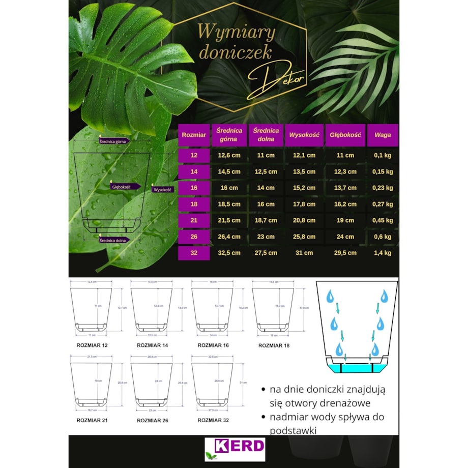 14 cm wzór ZŁOTO ANTYCZNE Doniczka z podstawką klasyczna elegancka rustykalna starożytna