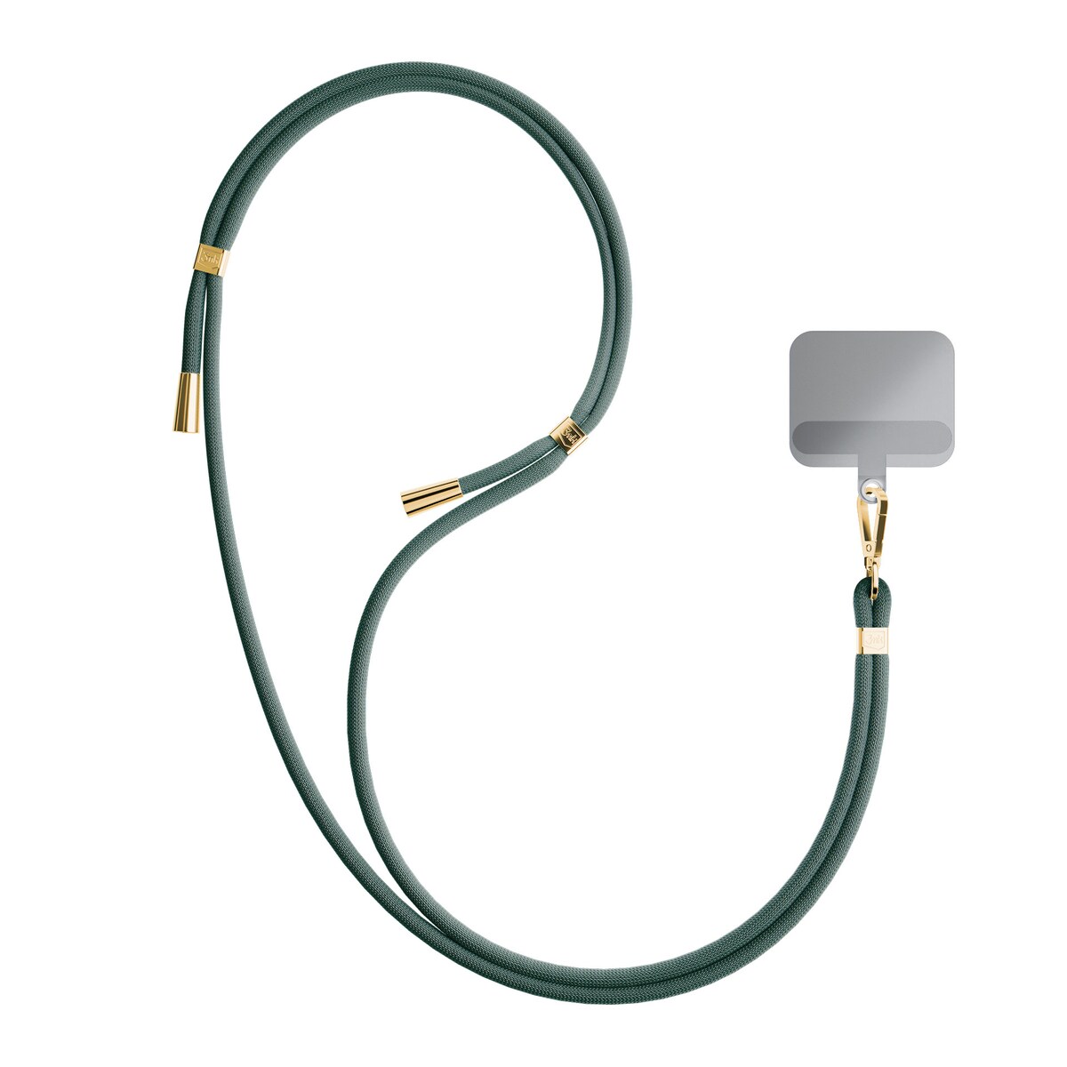 Smycz do telefonu - 3mk EasyClip Dark Green