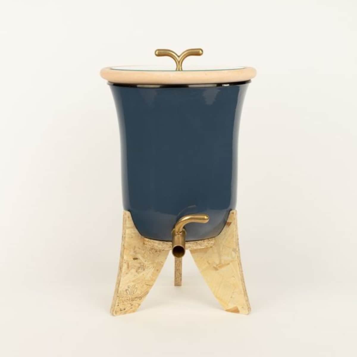 Francuski ceramiczny filtr do wody Volkao Bleu – Niebieski