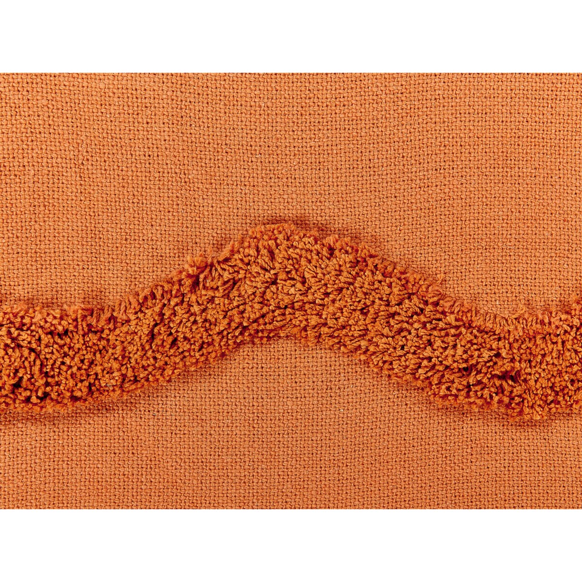 Bawełniany koc 125 x 150 cm pomarańczowy KHARI