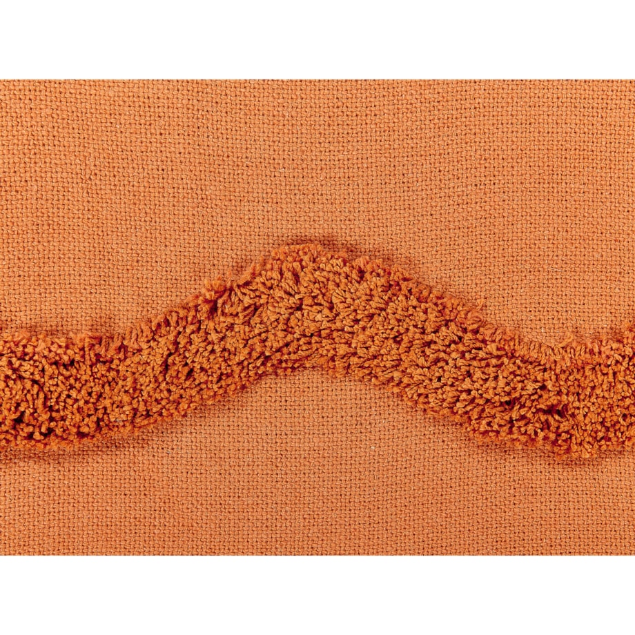Bawełniany koc 125 x 150 cm pomarańczowy KHARI