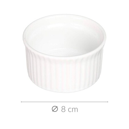 Kokilka ceramiczna do zapiekania, Ø 8 cm