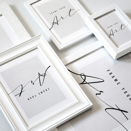 Ramki, ramka na plakat, 30x40, biała, Knor - ramki na zdjęcia