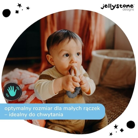 Księżycowy gryzak, szary, Jellystone Design