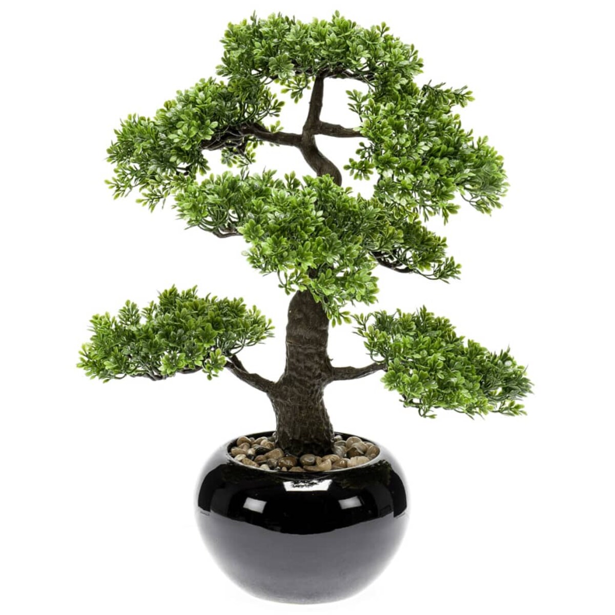 Emerald Sztuczny mini fikus bonsai, zielony, 47 cm, 420006 | home&you