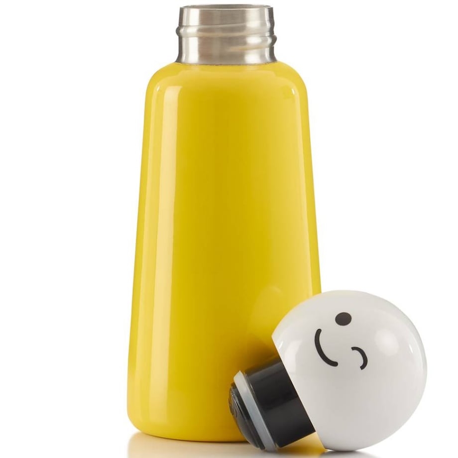 Butelka termiczna  Oczko żółta Face Collection, 300 ml, Lund London