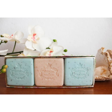 Zestaw mydeł Essencias de Portugal lato 3x80g