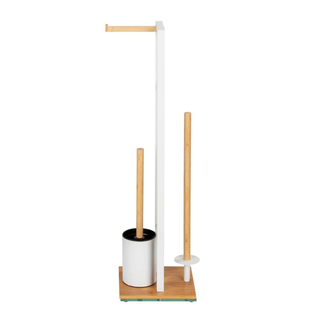 Stojak na papier toaletowy i szczotkę WC RIVALTA, 3w1