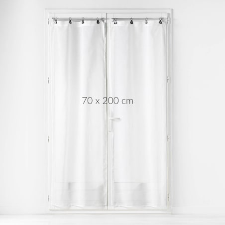 Firany z gładkiego woalu, LINKA, 70 x 200 cm