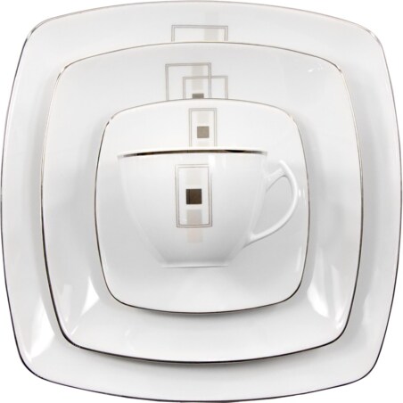 Garnitur do kawy dla 12 osób 39 el. Akcent Arna E635