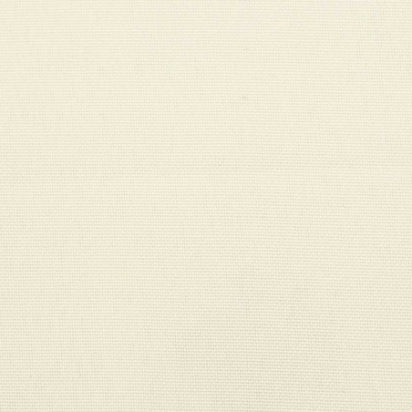 vidaXL Poduszka na ławkę ogrodową, kremowa, 200x(50+50)x7 cm