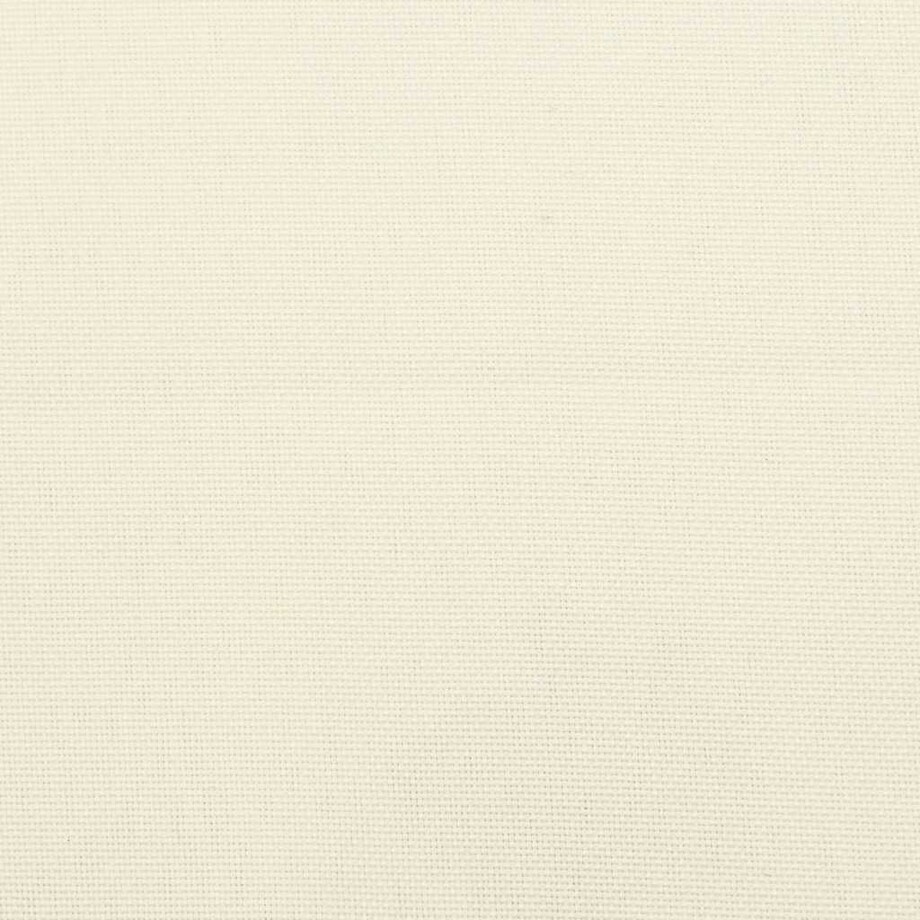 vidaXL Poduszka na ławkę ogrodową, kremowa, 200x(50+50)x7 cm