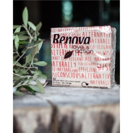 Serwetki Renova Love&Action 90szt 33x33cm