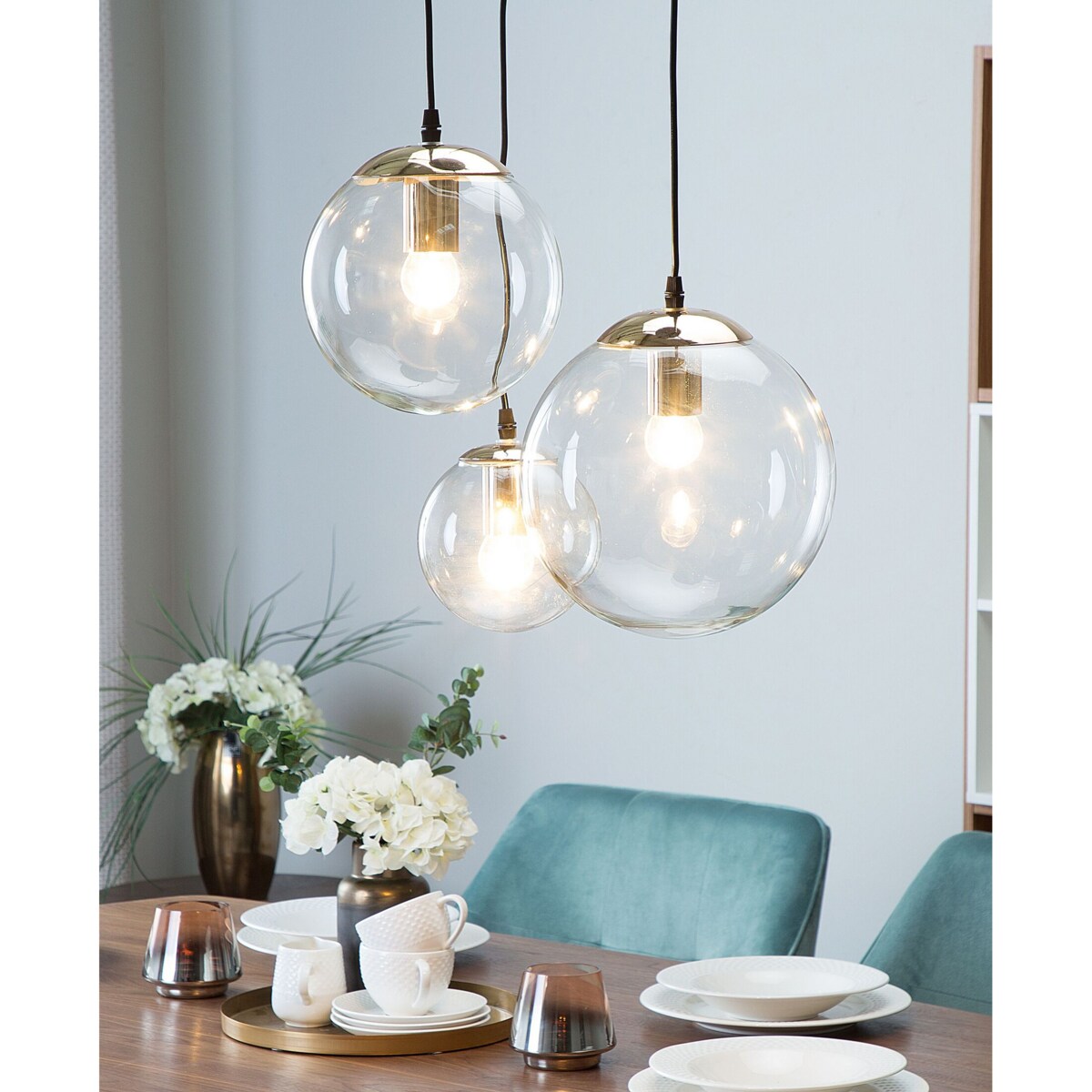 Lampa wisząca LADON Szkło Przezroczysty