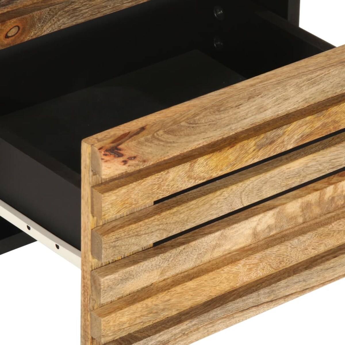 vidaXL Szafka, 40x34x75 cm, lite surowe drewno mango