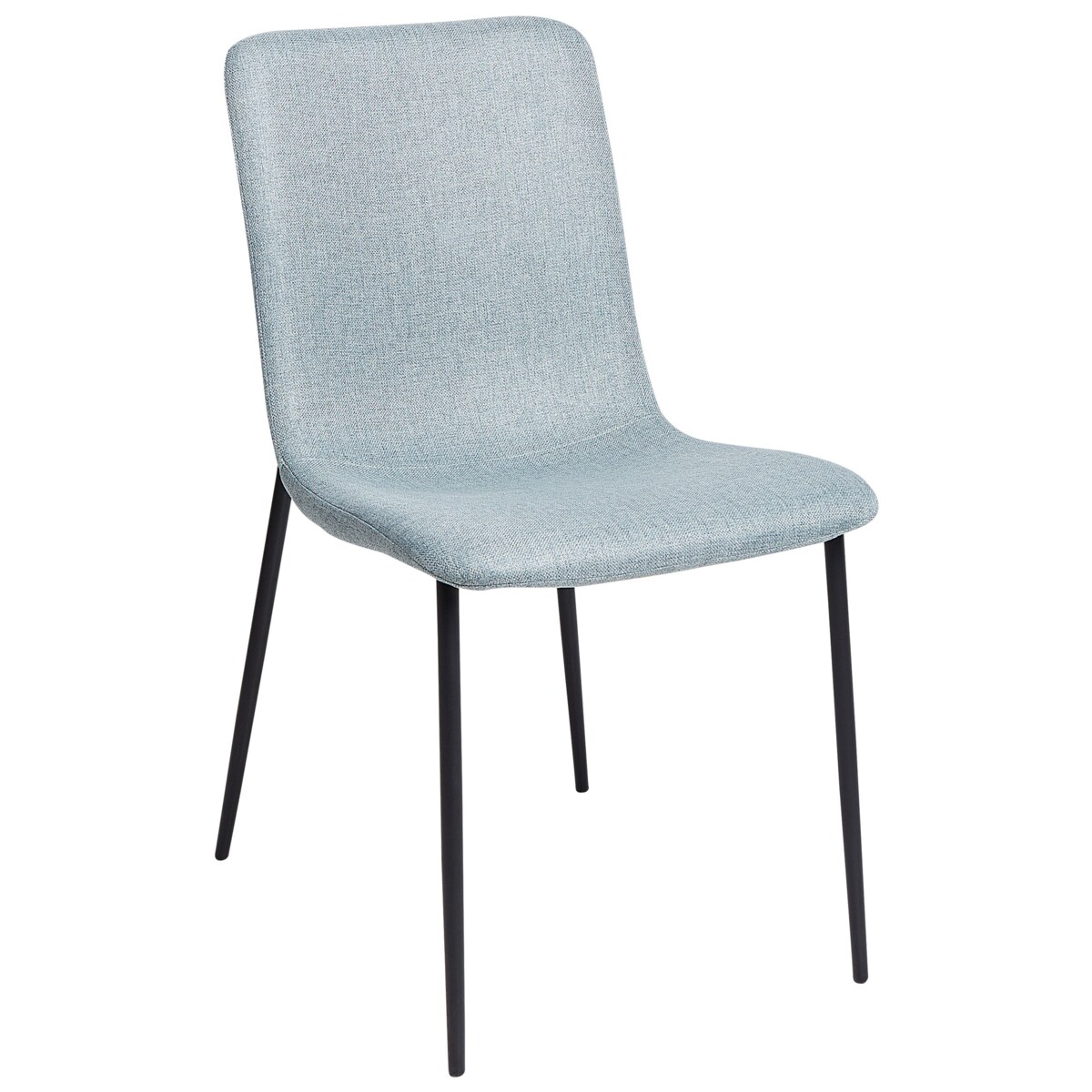 Krzesło do jadalni Zestaw 4 Błękitny GLENDIVE