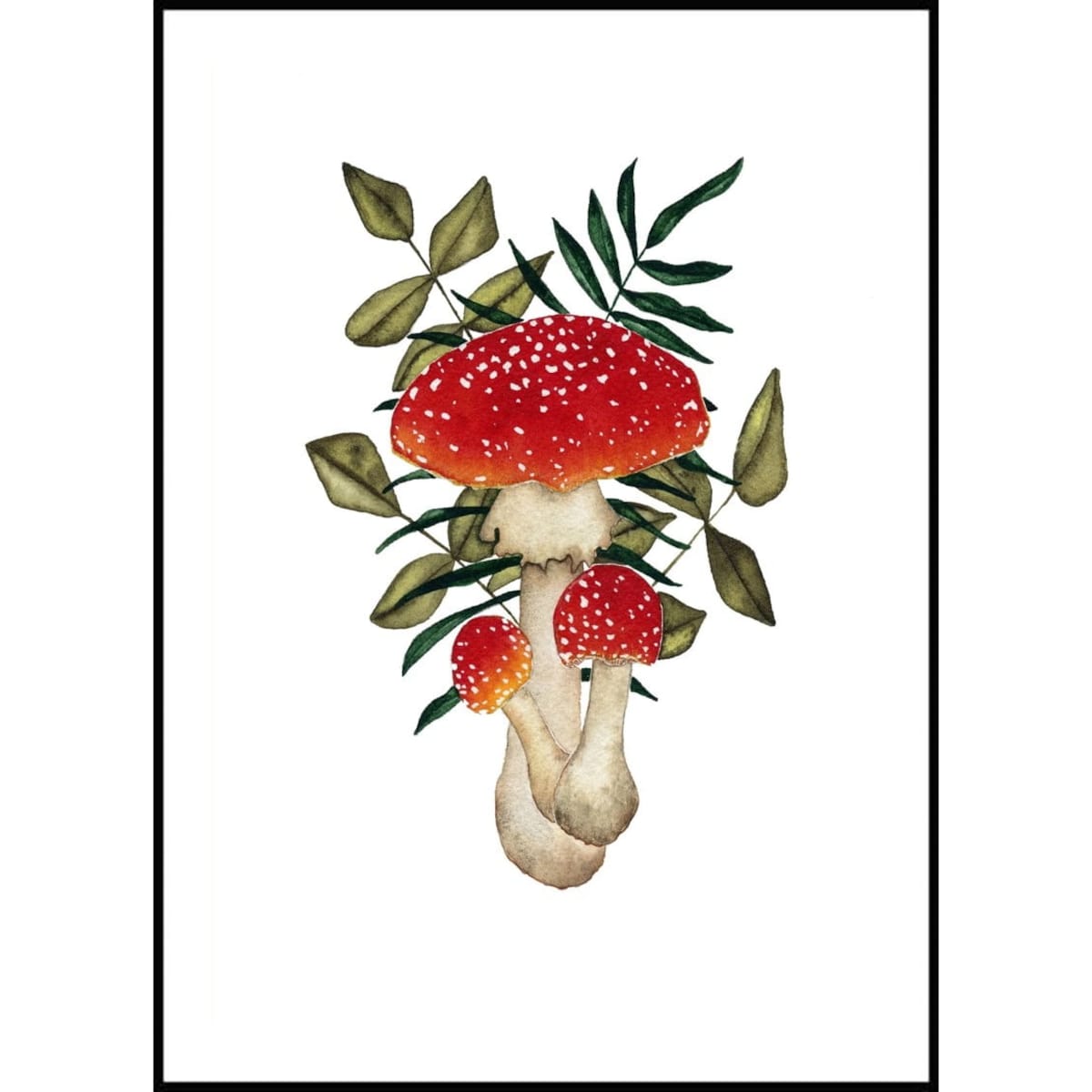 Poster Story, Plakat, Obraz - Muchomor, wymiary 60 x 84 cm