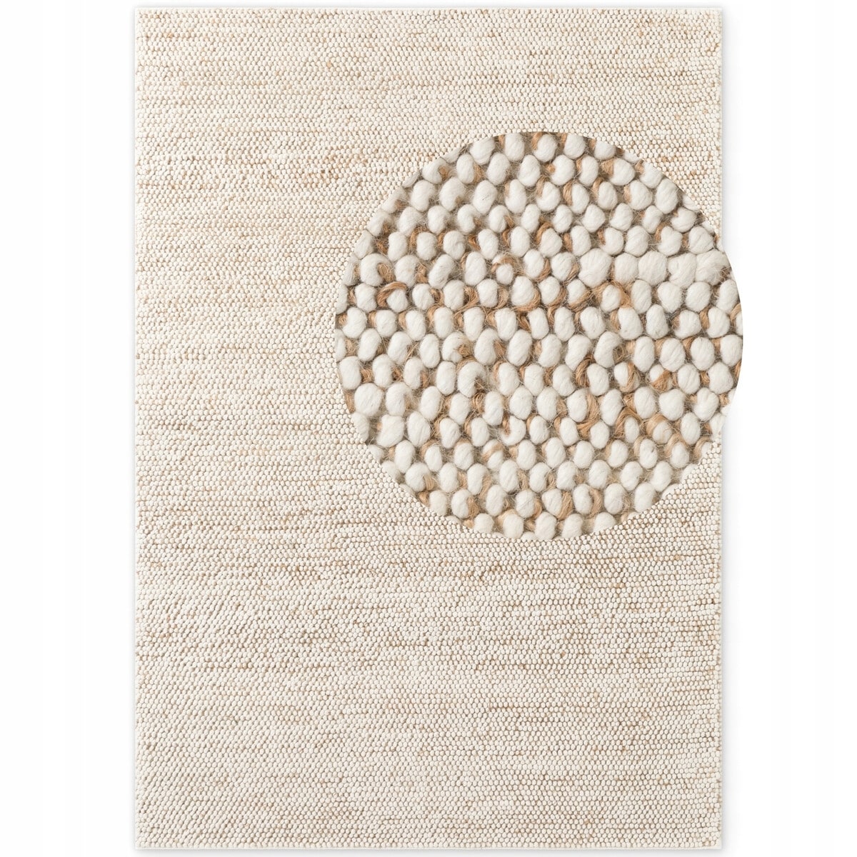 Dywan pętelkowy do salonu 160x230cm, Villeroy & BOCH kremowo beżowy