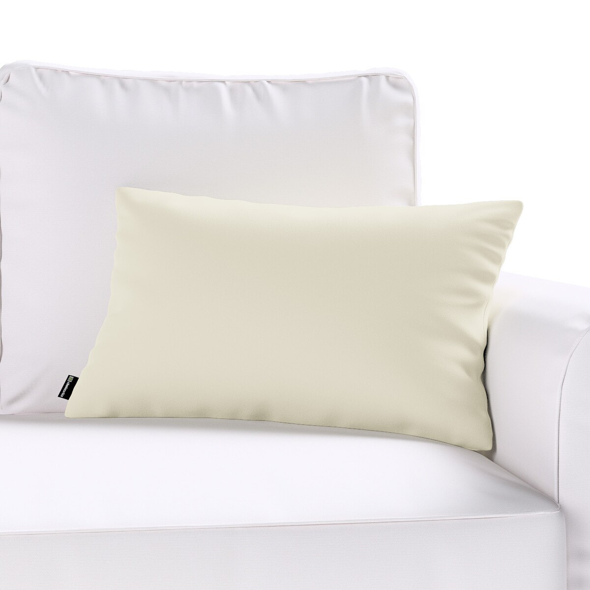 Poszewka Kinga na poduszkę prostokątną 47x28 kremowy