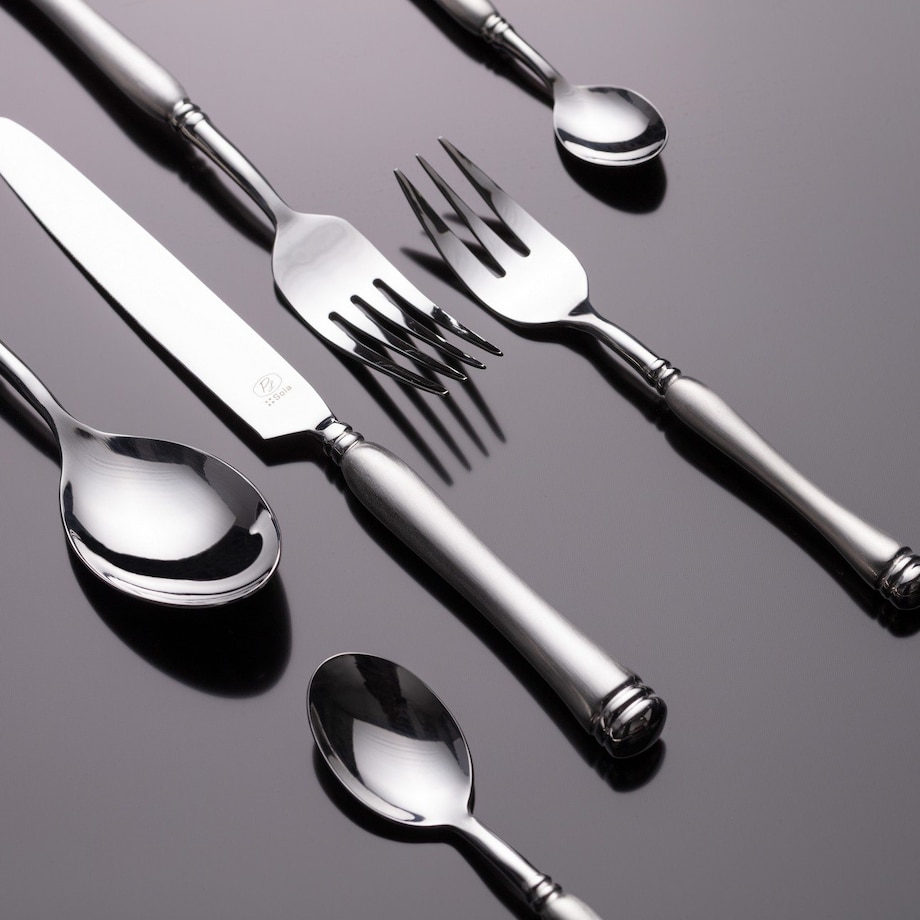 Sztućce Cuba komplet dla 6 osób 36 części, 44 x 33 x 6 cm