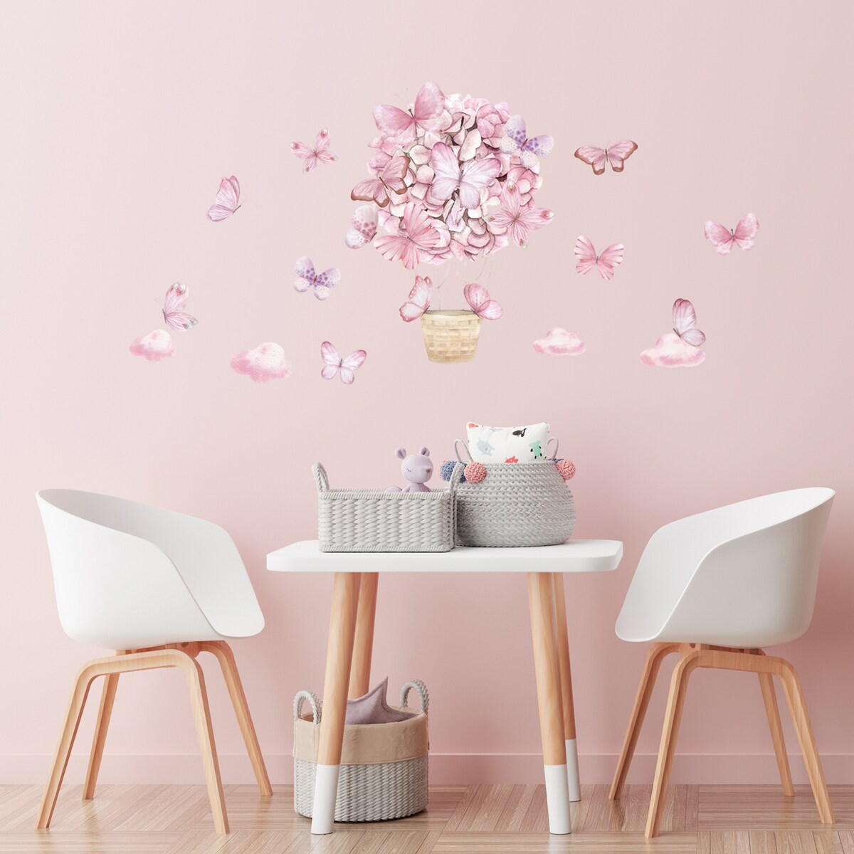 naklejki na ścianę do pokoju dziecka, sipo, motyle