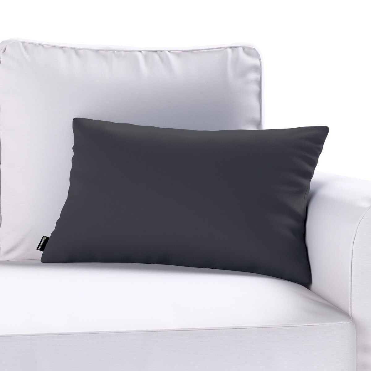 Poszewka Kinga na poduszkę prostokątną 47x28 czarny