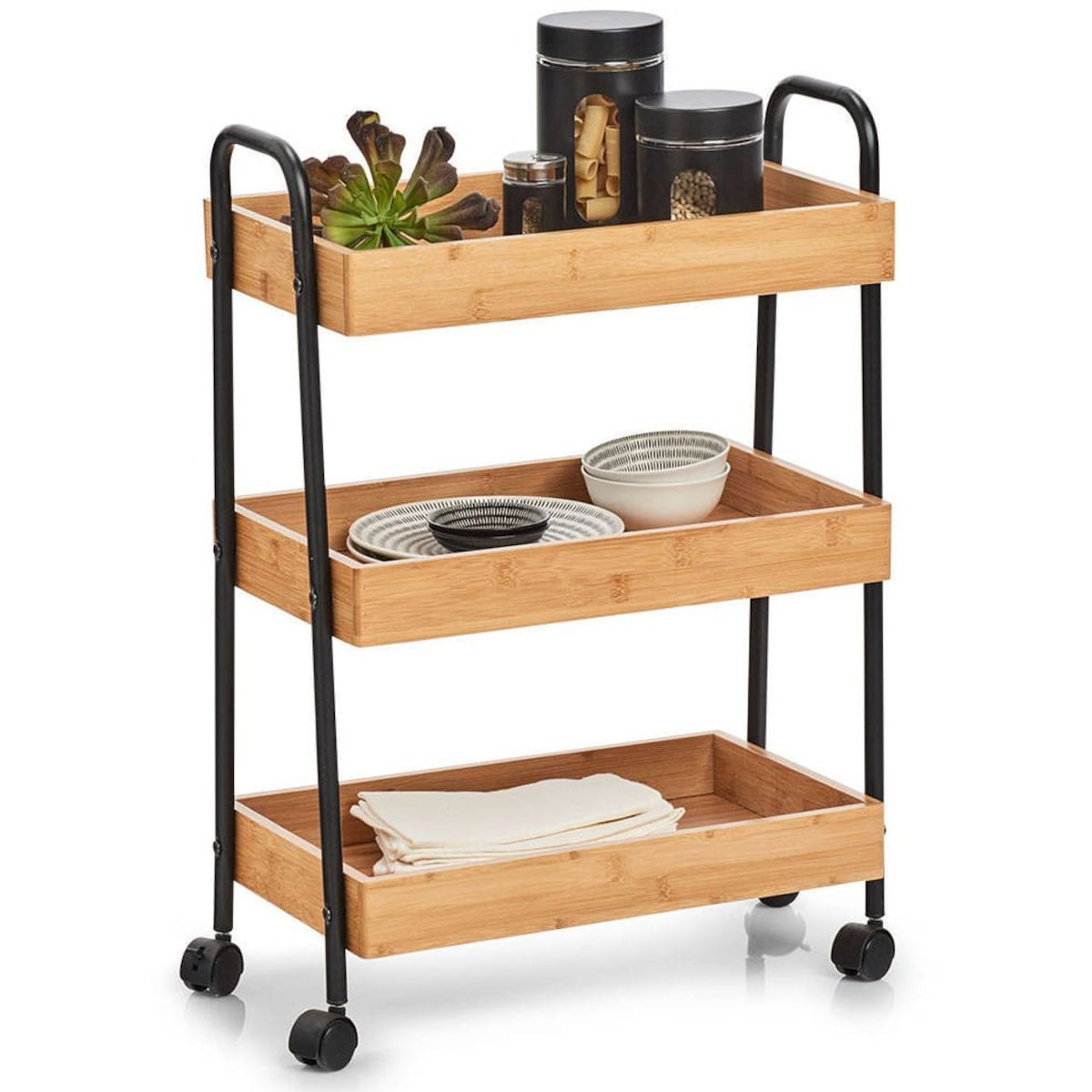 Wózek kuchenny z 3 półkami, ZELLER