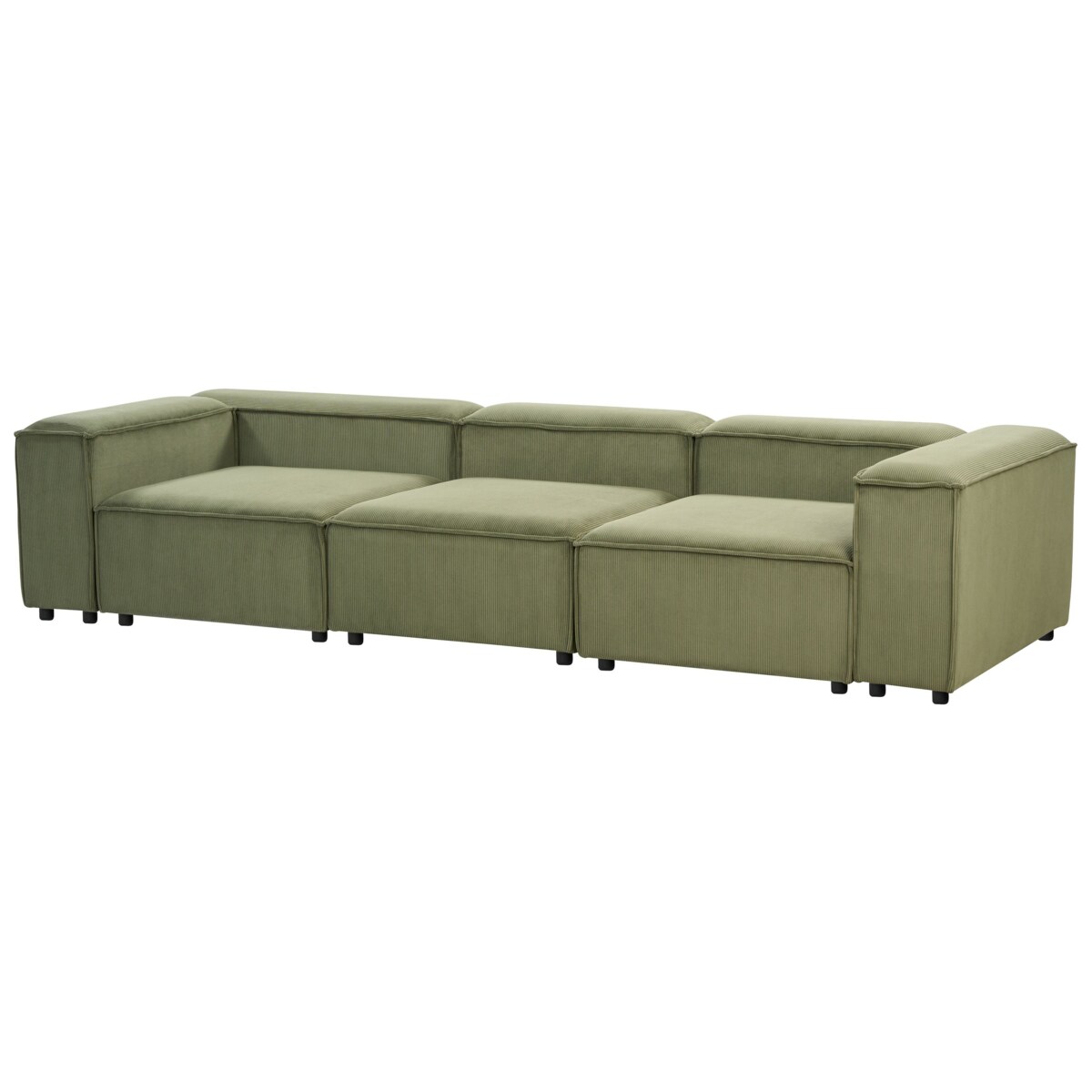 Sofa modułowa ARDAL Sztruks Zielony dla 3 osób
