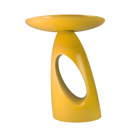 Stolik drewniany różne kolory Island, kolor żółty