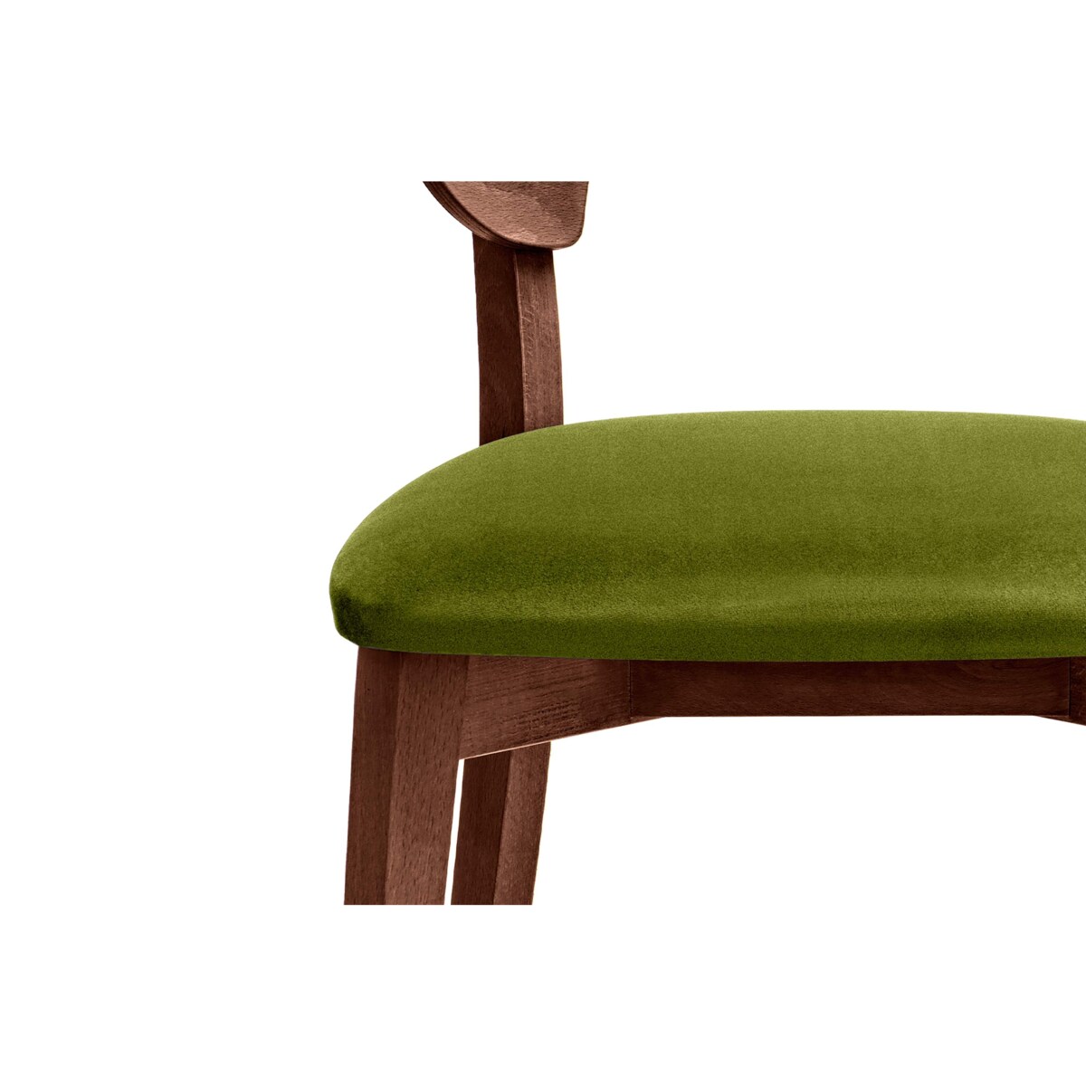 KONSIMO LYCO loftowe krzesło zielone