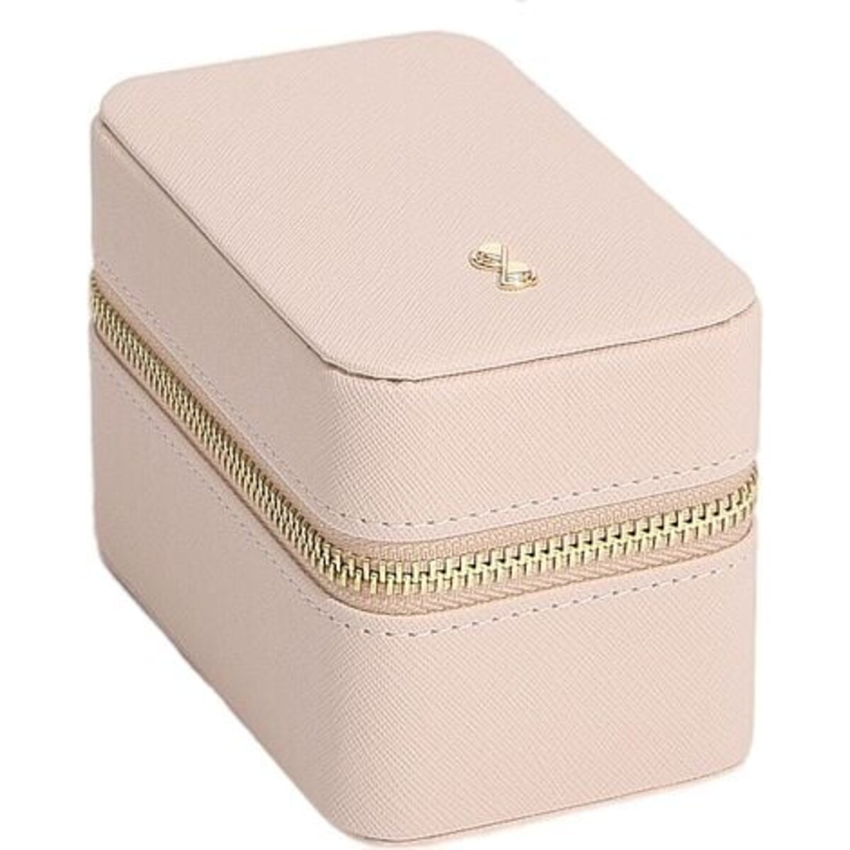 Pudełko podróżne na biżuterię i zegarek Stackers różowe