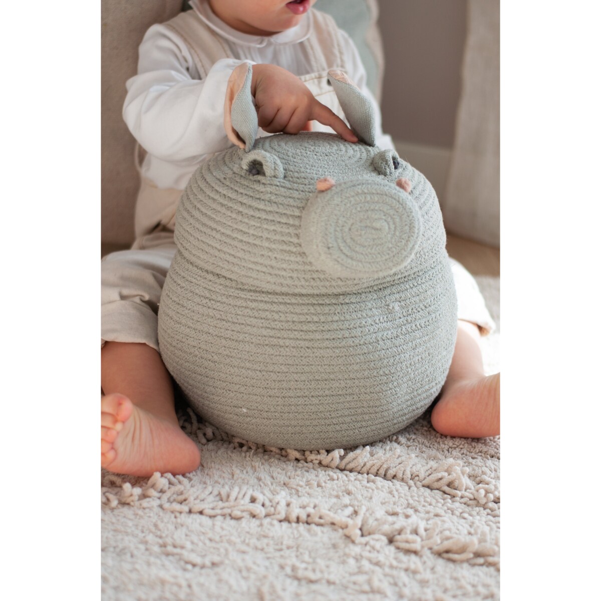 Kosz Hipopotam Henry the Hippo Lorena Canals