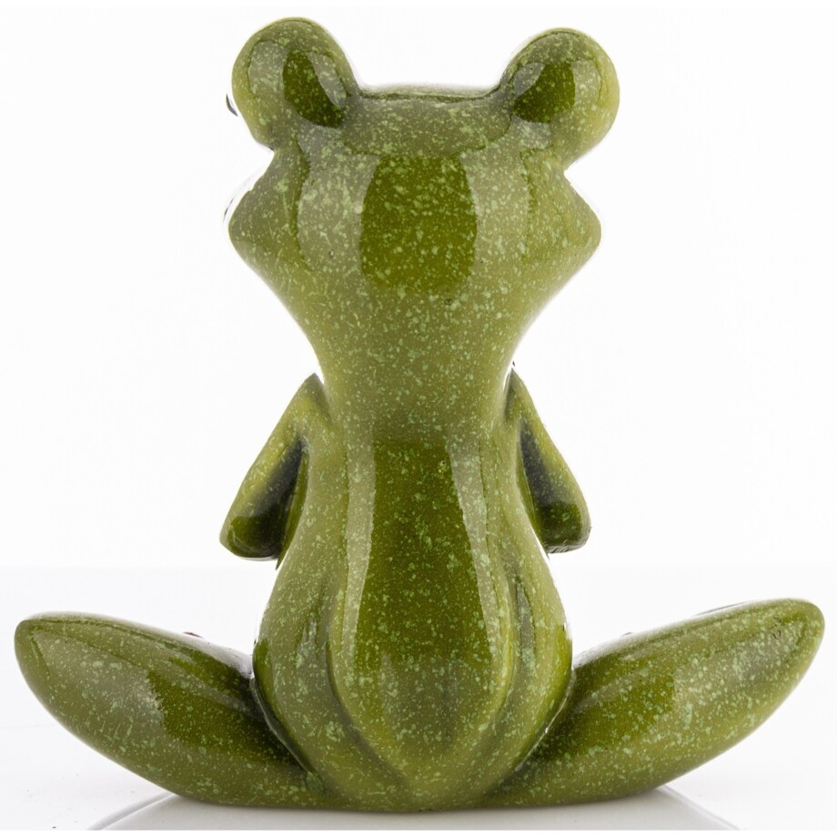 Dekoracja - żaba joginka 14,5x15,5x7 cm JOGA