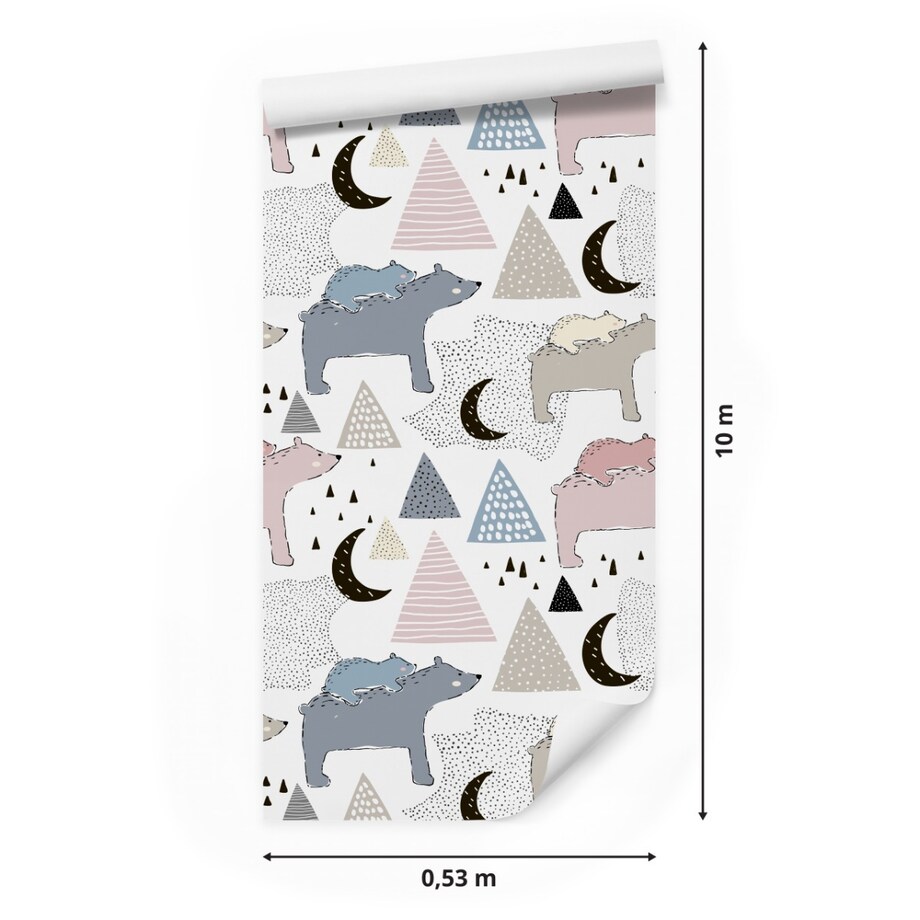 Tapeta Dziecięca MISIE Niedźwiadki w Górach