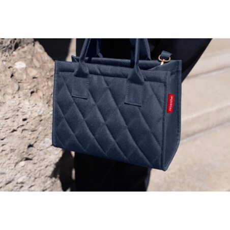 Torba DAILY SHOPPER XS, rhombus midnight gold