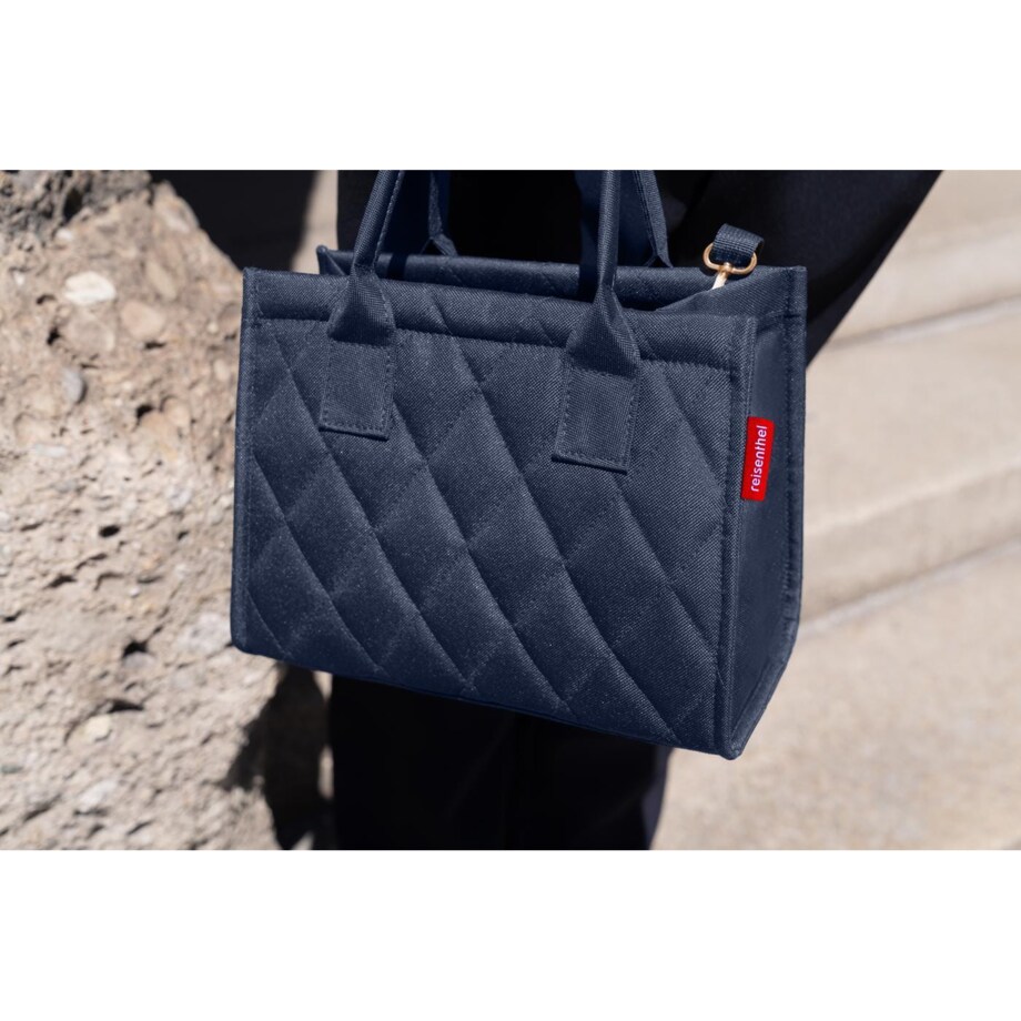 Torba DAILY SHOPPER XS, rhombus midnight gold