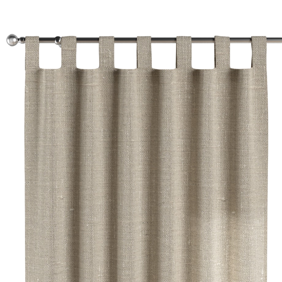 Zasłona na szelkach 1 szt. 130x245 lniany