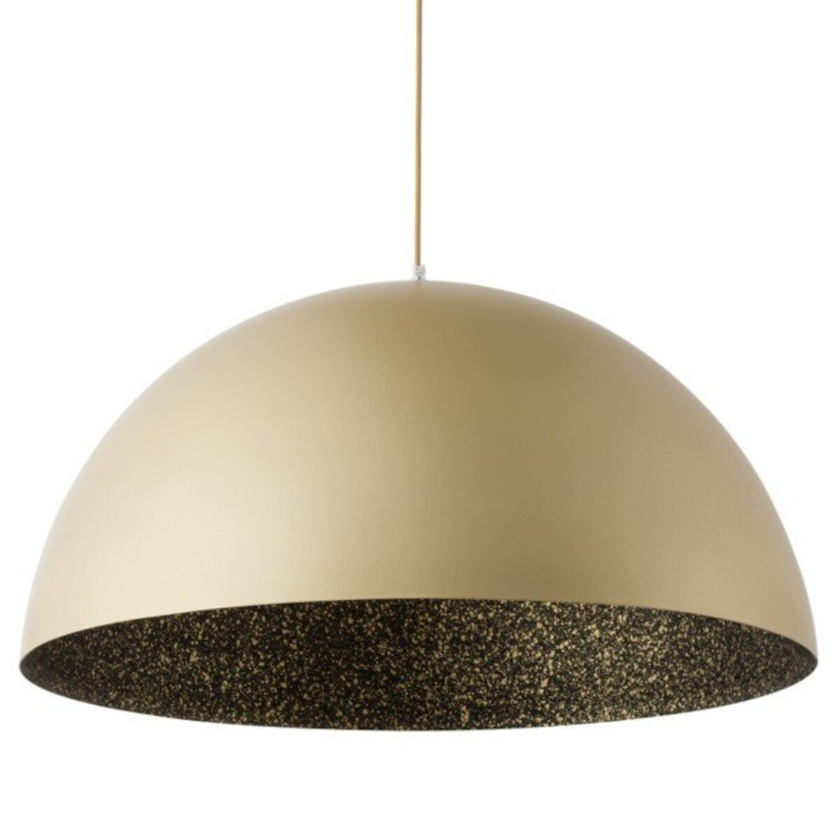 Kuchenny zwis SFERA metalowa kopuła złota nowoczesna