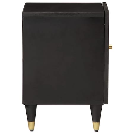 vidaXL Szafki nocne, 2 szt., 40x33x46 cm, lite drewno mango