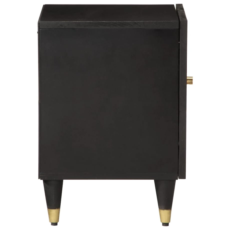 vidaXL Szafki nocne, 2 szt., 40x33x46 cm, lite drewno mango