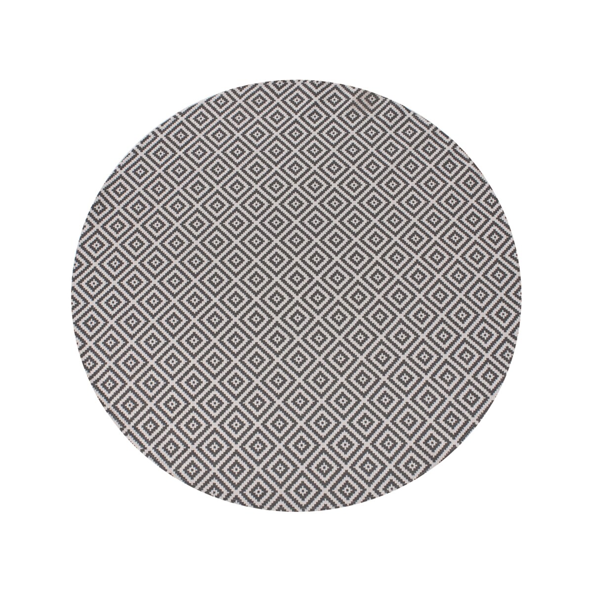 Dywan zewnętrzny THRISSUR Szary ø 120 cm
