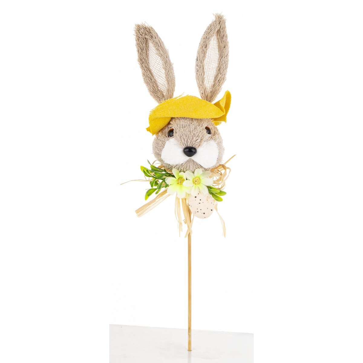 Dekoracja - królik na patyku 40x13x10 cm FANTOCCIO-2