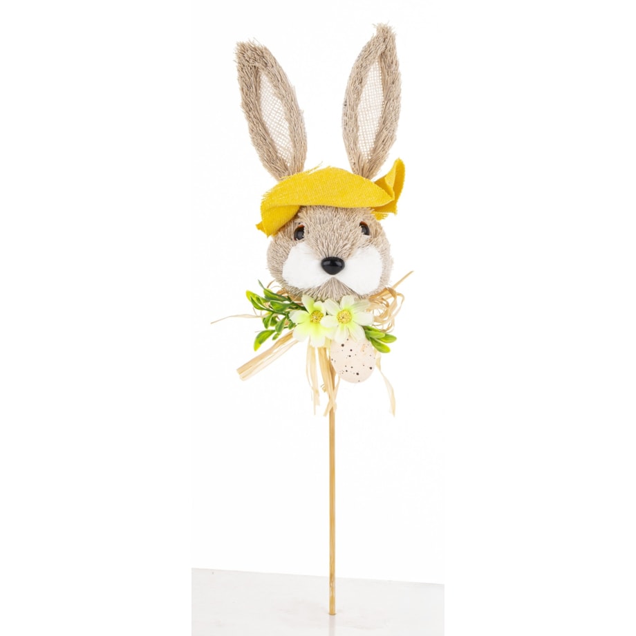 Dekoracja - królik na patyku 40x13x10 cm FANTOCCIO-2