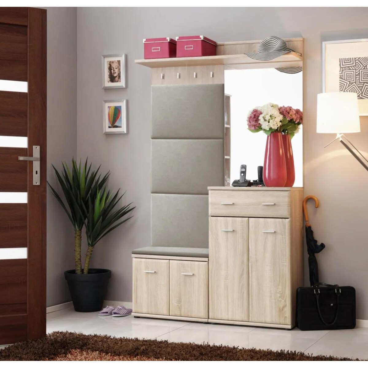 Garderoba do przedpokoju ARMARIO VI dąb sonoma