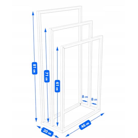 wieszak na ręczniki