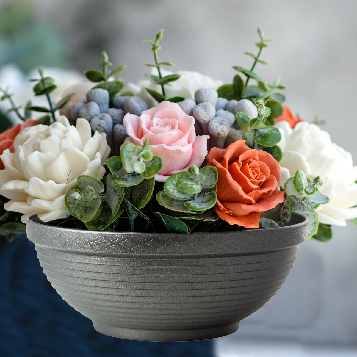 Donica Na Kwiaty 30 Cm Wrzosy Stroik Doniczka Misa Do Domu Ogrodu