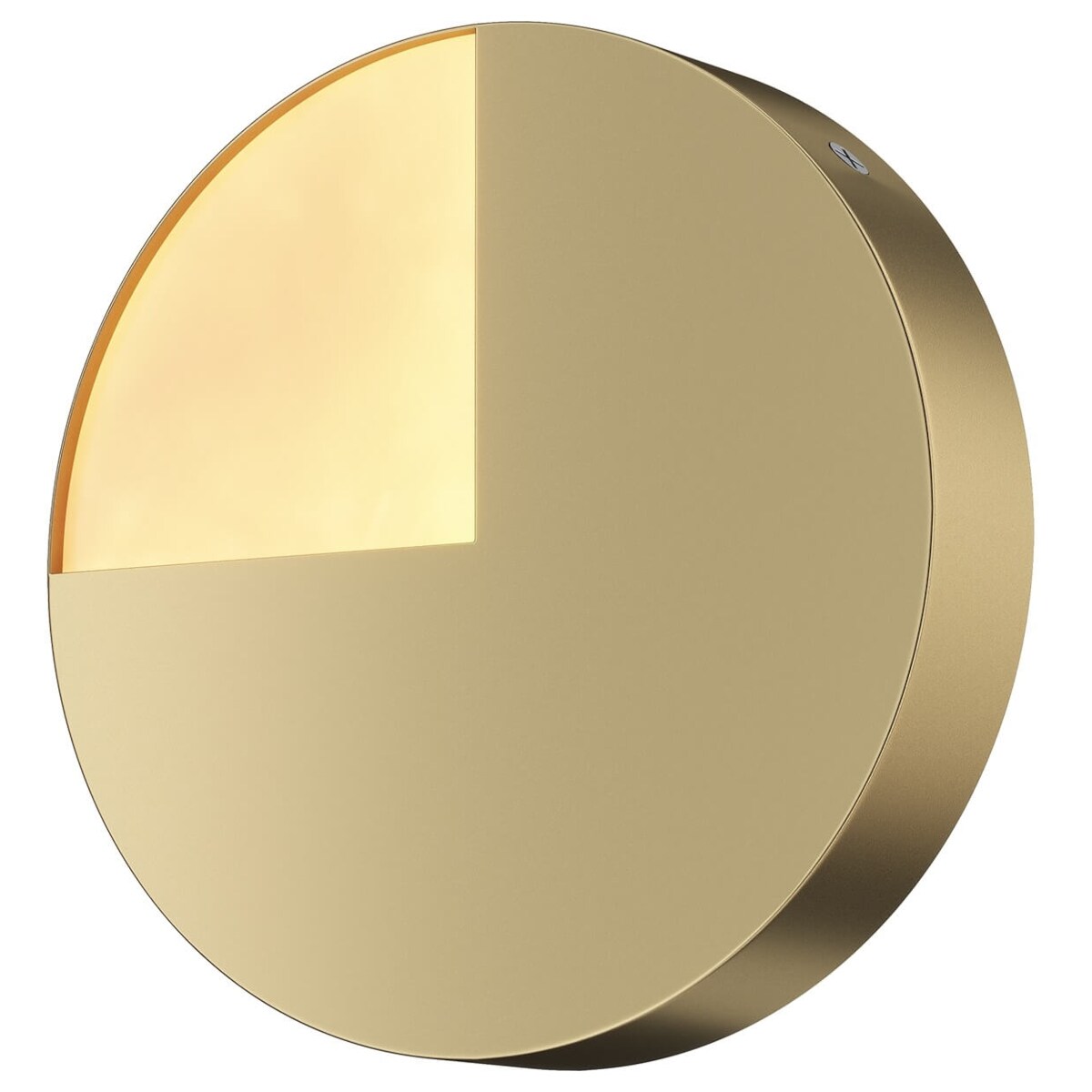 Lampa ścienna Jupiter MOD320WL-L5BS3K LED 6W okrąg mosiądz