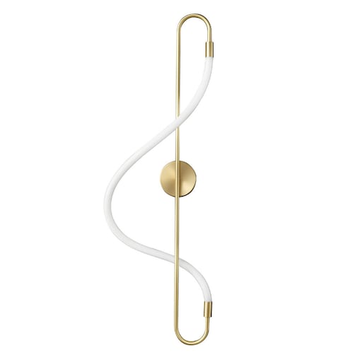 Kinkiet ścienny Essa ST-B3554 gold LED 9W 3000K wąż świetlny metal złoty biały