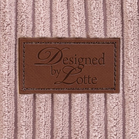 Designed by Lotte Legowisko dla kota, prążkowane, różowe, 50x35 cm